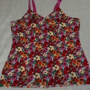 Ruby Ribbon heritage cami in Floral pattern size 38